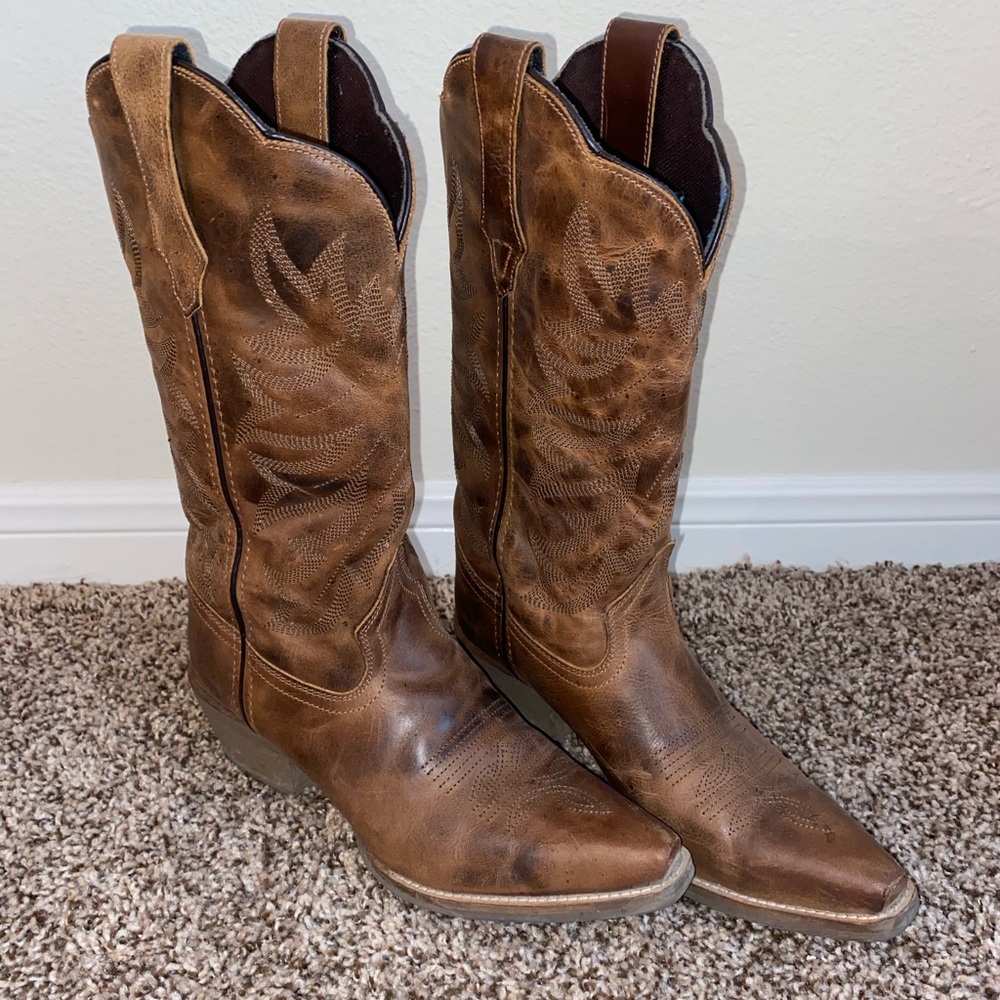 New Canvenders Women’s Western Cowgirl Boots 8